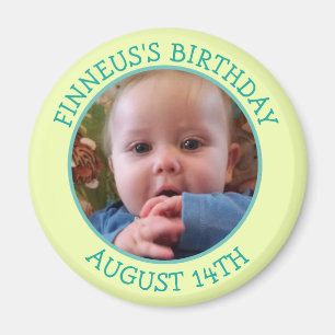 Personalized Birthday Reminder Magnet