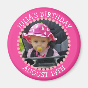 Personalized Birthday Reminder Magnet