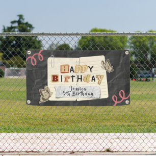Personalized birthday Welcome  Banner