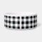 Personalized Black Buffalo Plaid Dog Bone Name