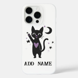 Personalized Black Cat Case   Mystic Kitty Phone 