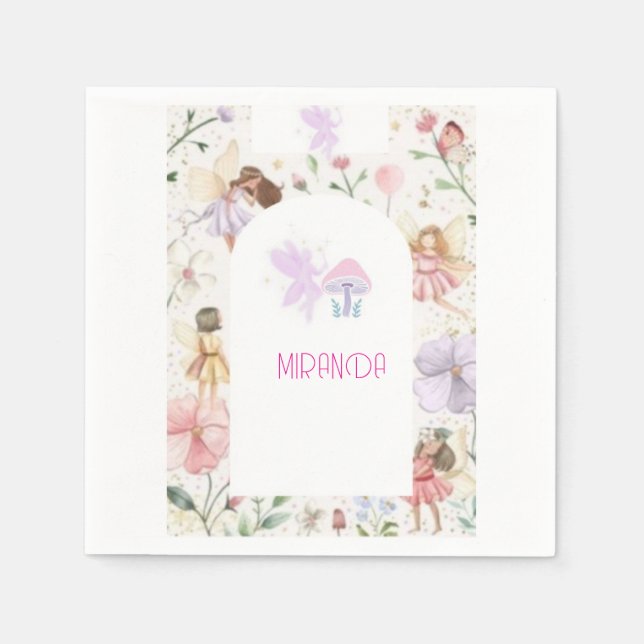 Personalized Bonus-Party Napkins (Front)