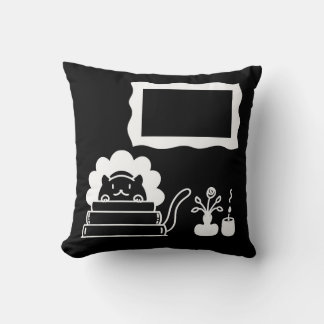 Personalized Book Titles and Picture Frame Cushion