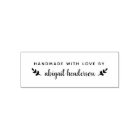 Personalized Botanical Handmade With Love By
