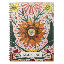 Personalized Botanical Notebook
