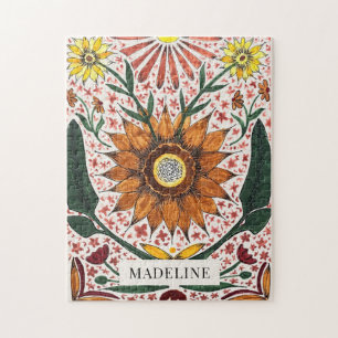 Personalized Botanical Puzzle