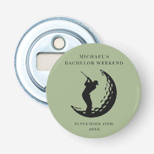 Personalized Bottle Opener   Bachelor Golf Weekend