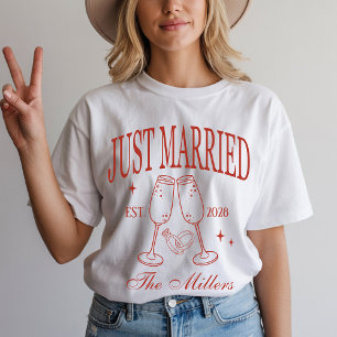Personalized Bride & Groom Honeymoon Shirts
