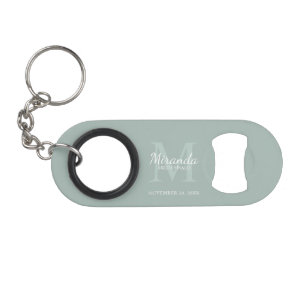 Personalized Bridesmaid's Monogram and Name