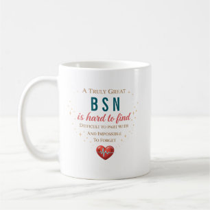 Personalized BSN Nurse Appreciation Quote Coffee Mug