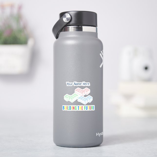 Personalized Building Bricks (HydroFlask)