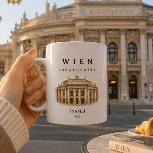 Personalized Burgtheater Mug Name & Year