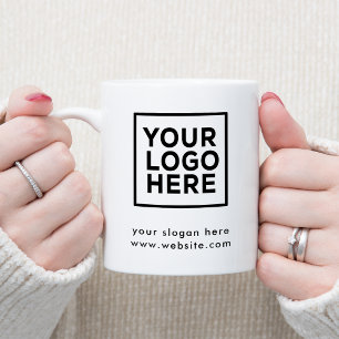 Personalized Business Logo Company Two-Tone Coffee Mug