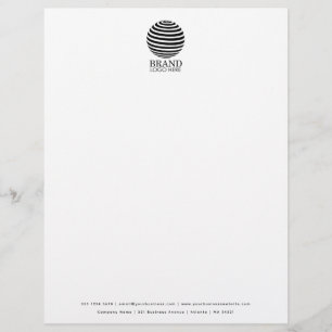 Personalized Business Logo Professional Letterhead