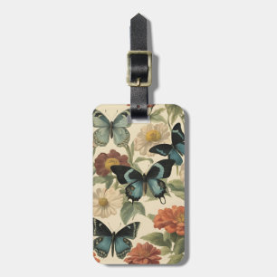 Personalized Butterfly Luggage Tag