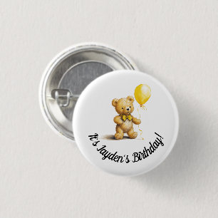 Personalized Button for Birthday, Baby Shower, 