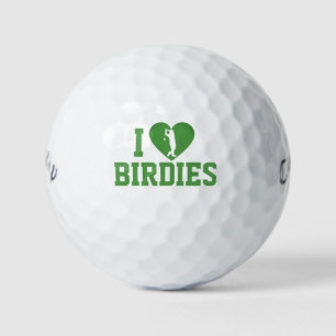 Personalized Callaway Golf Balls - I Love Birdies