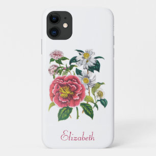 Personalized Camellias iPhone 11 Case