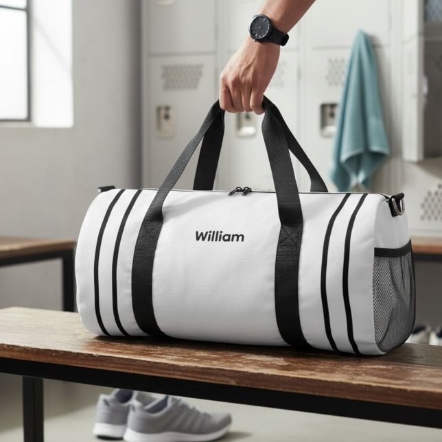 Personalized Canvas Duffel Bag - Custom Name  (Creator Uploaded)