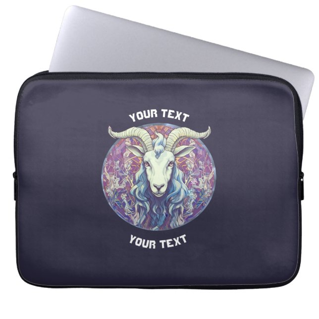 PERSONALIZED Capricorn ZODIAC SIGN BAG (Front)