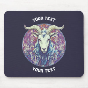 PERSONALIZED CAPRICORN ZODIAC SIGN MOUSE MAT