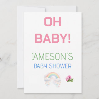 Personalized Card Family Event Parents to Be