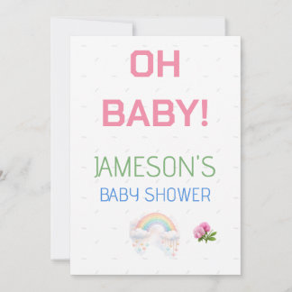 Personalized Card Family Event Parents to Be