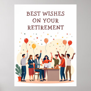 Personalized Card – Farewell Colleagues Poster