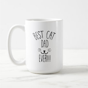 Personalized Cat Dad Mug, Cat Lover Gift,Best Cat Coffee Mug