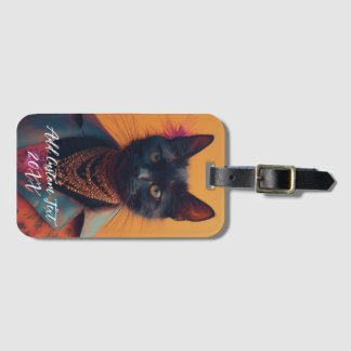 Personalized Cat Photo Playing Cards | Custom Pet Luggage Tag