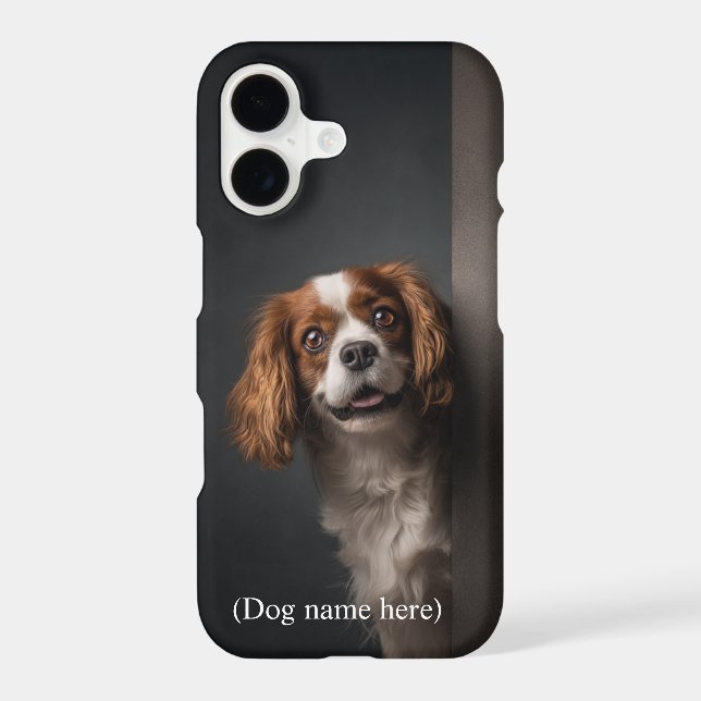Personalized Cavalier Spaniel Portrait (Back)