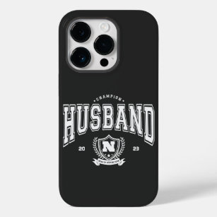 Personalized Champion Husband Funny Men's Gift Case-Mate iPhone 14 Pro Case