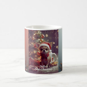 Personalized Chihuahua Christmas Mug – Custom Dog