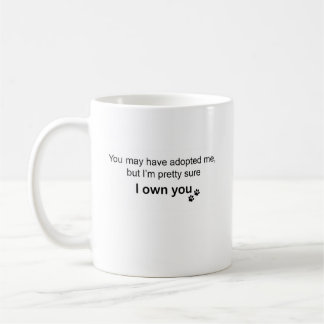 Personalized Chihuahua “I Own You” Design Coffee Mug