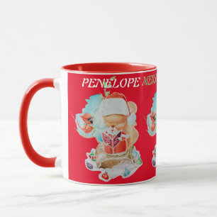 PERSONALIZED CHILDREN'S CHRISTMAS MUG 