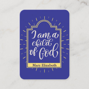 Personalized Child's Bedtime Prayer Card