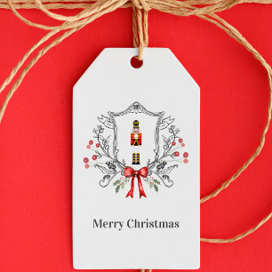 Personalized Chistmas Nutcracker  Gift Tags