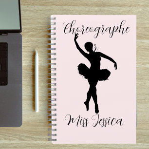Personalized choreographer Teacher appreciation  Notebook