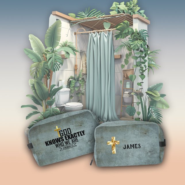 Personalized Christian - Jeremiah 1:5 Dopp Kit (Creator Uploaded)