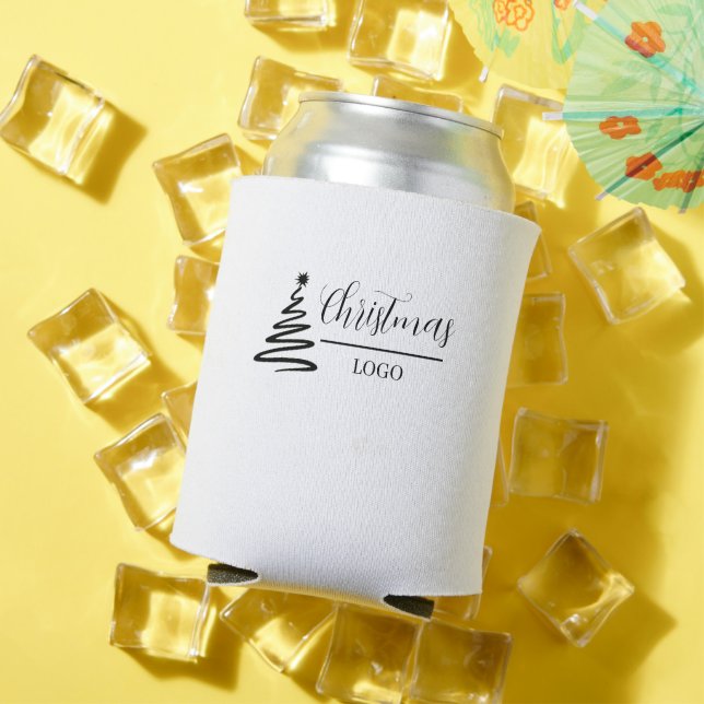 Personalized Christmas Gift Custom Modern T-Shirt Can Cooler (In Situ Summer)