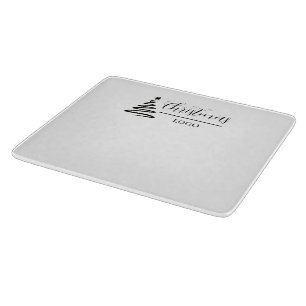 Personalized Christmas Gift Custom Modern T-Shirt Cutting Board
