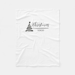 Personalized Christmas Gift Custom Modern T-Shirt Fleece Blanket
