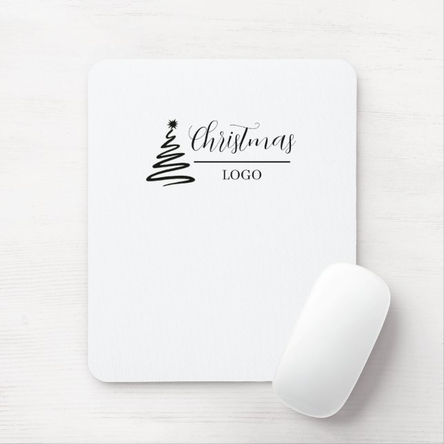 Personalized Christmas Gift Custom Modern T-Shirt Mouse Mat (With Mouse)