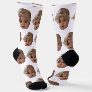 Personalized Christmas Gift for Husband Wife Mom Socks
