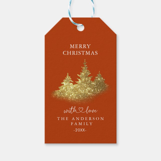 Personalized Christmas gift tags (Front)