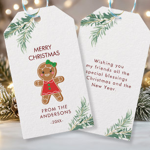 Personalized Christmas gift tags