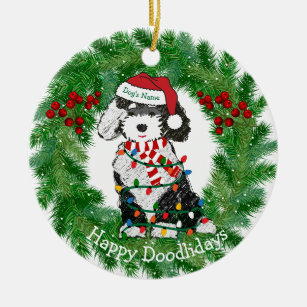 sheepadoodle christmas decorations