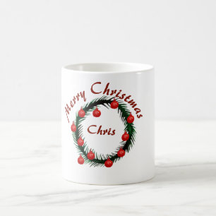 Personalized Christmas Mug