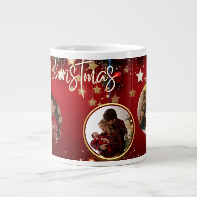 Personalized Christmas Mug Merry Christmas Photo (Front)