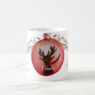 Personalized Christmas. New Year  Gift  Mug